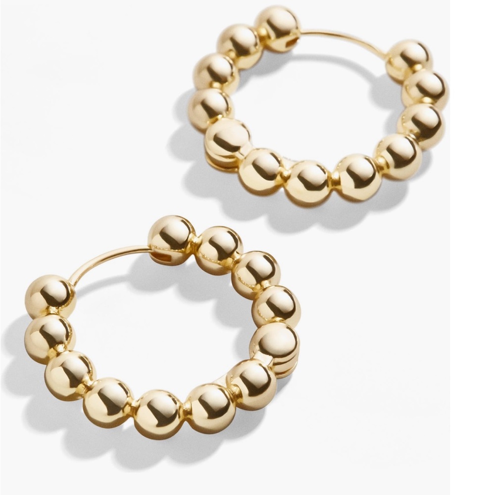 BaubleBar Pisa hoop earrings